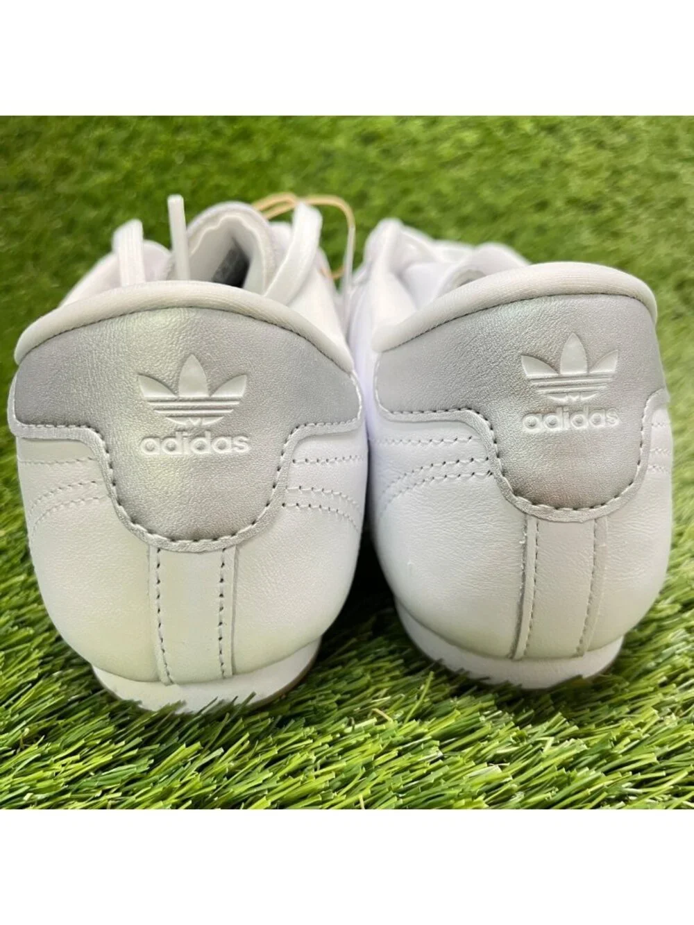 Adidas Taekwondo Lace Womens Size 7.5 White Athletic Lifestyle Shoes Sneakers